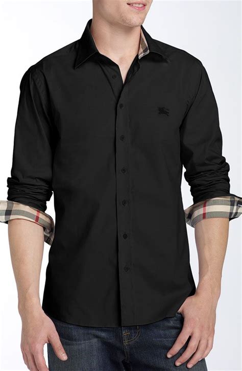 camisa burberry hombre outfit|men's burberry shirt nordstrom.